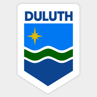 Duluth, Minnesota City Flag Emblem Sticker